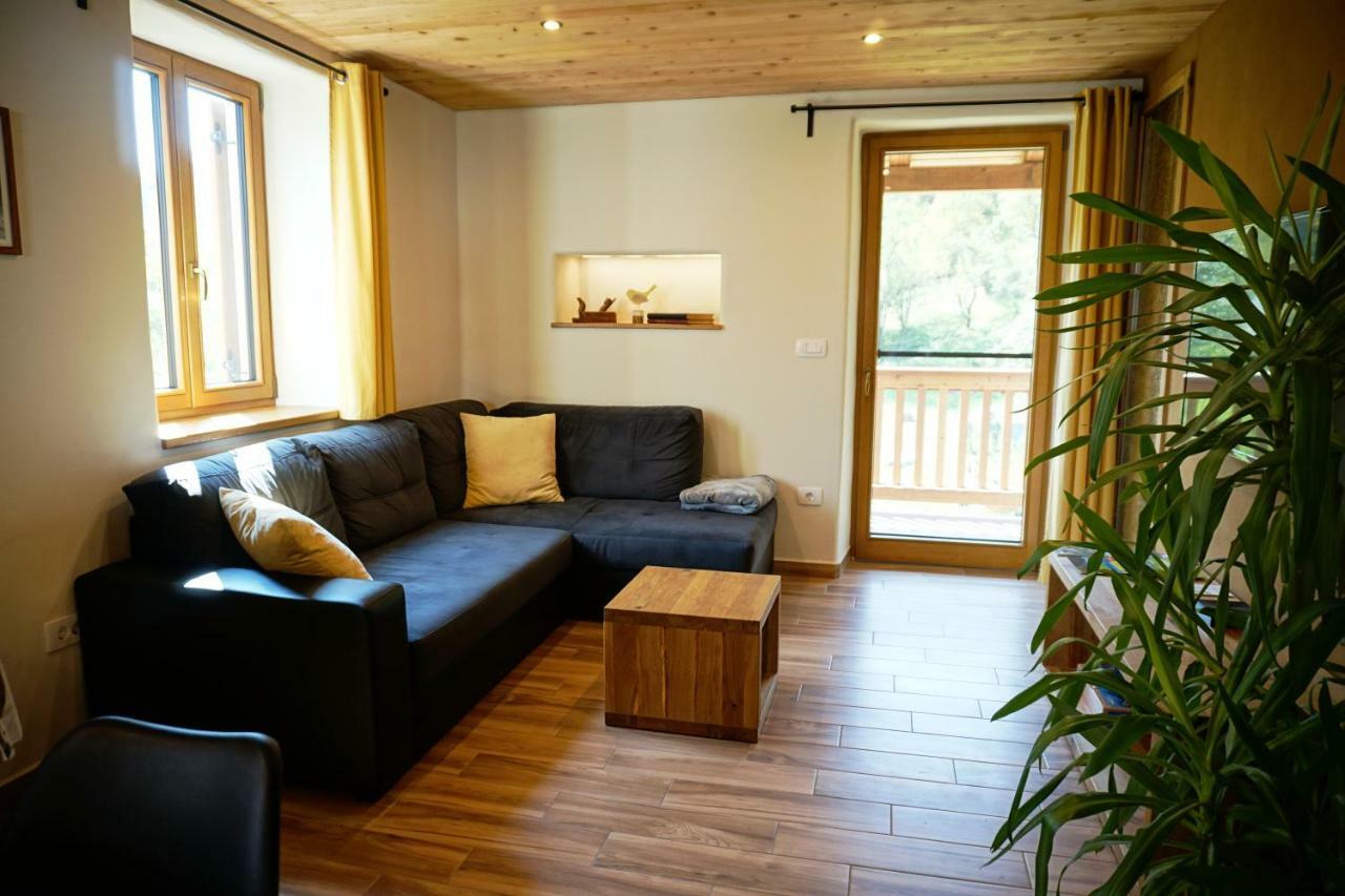 Ecohouse Furlan - Apartment Pinja Kobarid Exterior foto
